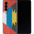 Antigua and Barbuda Flag Distressed Galaxy Z Fold4 5G Skin
